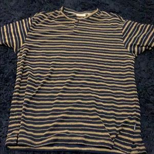 Blue and Yellow rustic Tshirt